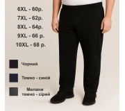 Чоловічі спортивні штани батал великі розміри опт